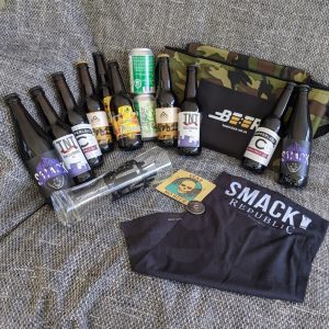 A selection of craft beers from Gauteng micro breweries and some merchandise