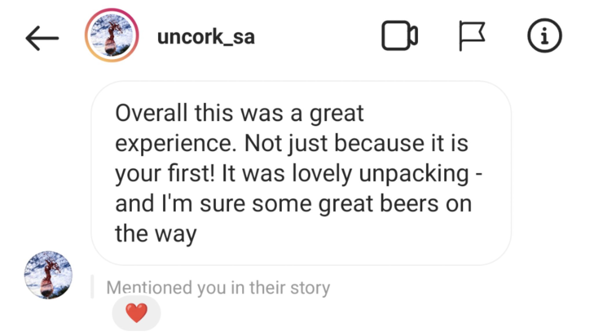 Awesome review from Fred Hart of Uncork SA